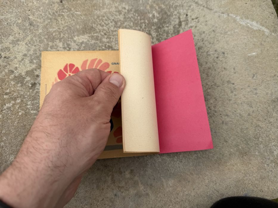 Zeszyt Papierów Kolorowych ZWP GNASZYN papier Prl