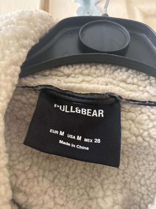 Casaco preto de cabedal