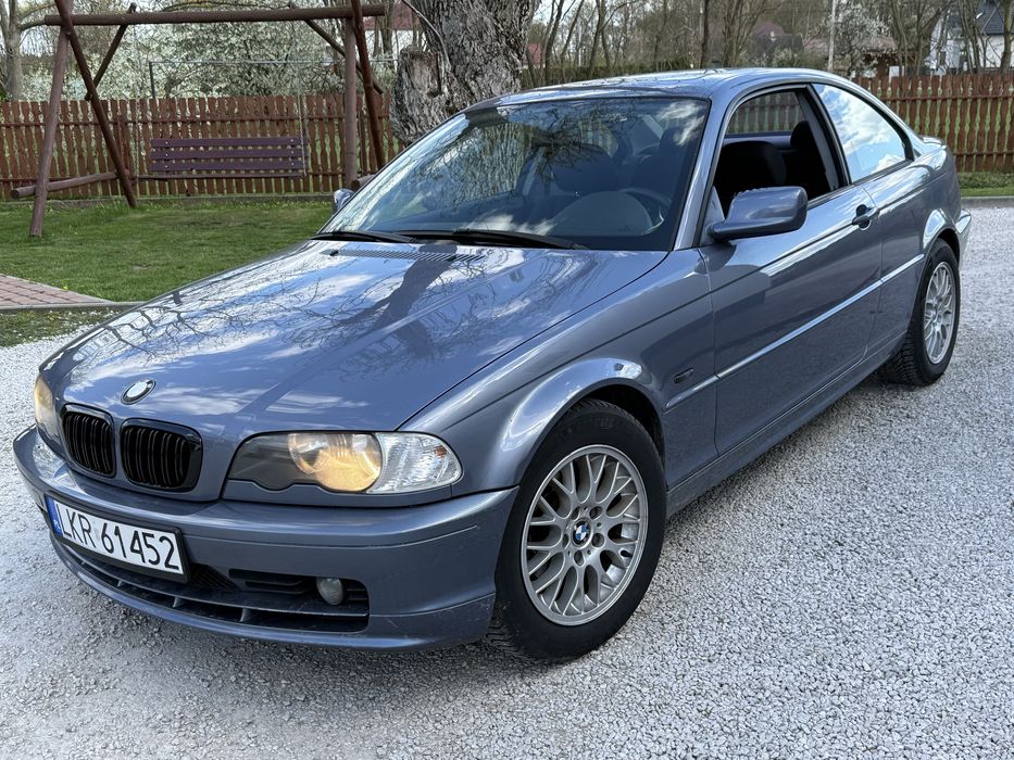 Bmw e46 coupe 2.0 lpg / 2002r / ZDROWA BUDA / SZYBERDACH / 4x el szyby /