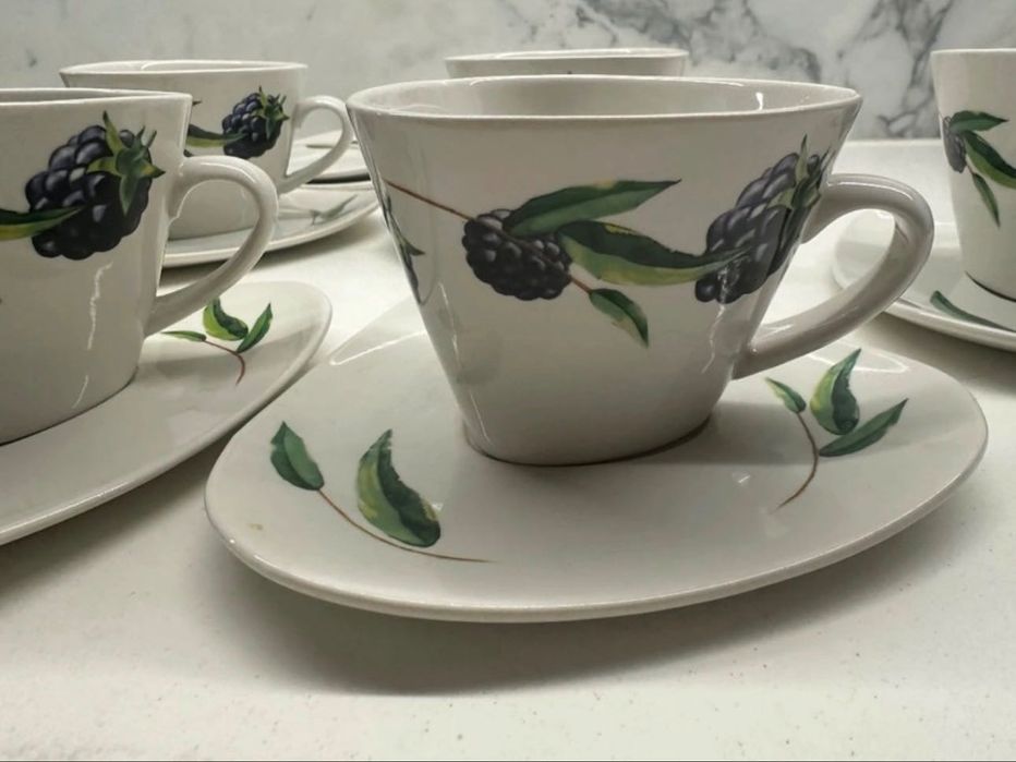 Filiżanki do kawy porcelanowe Lipton