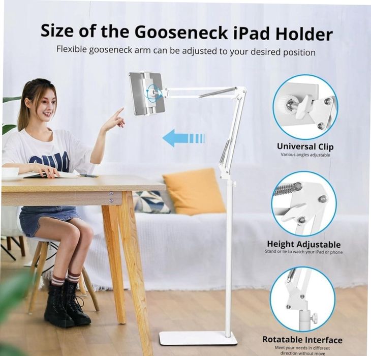 Напольная подставка для телефона, планшета