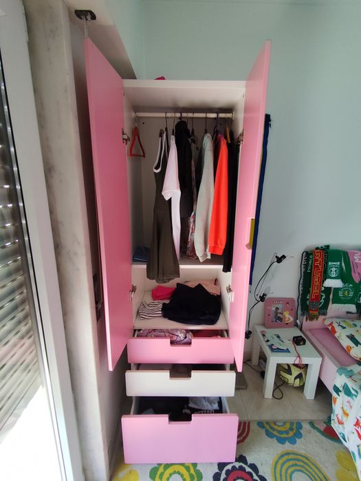 Quarto completo menina IKEA  - COMO NOVO