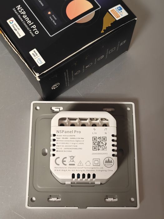 Sonoff NSPanel Pro - Interruptor c/ Ecrã táctil/Hub - WiFi