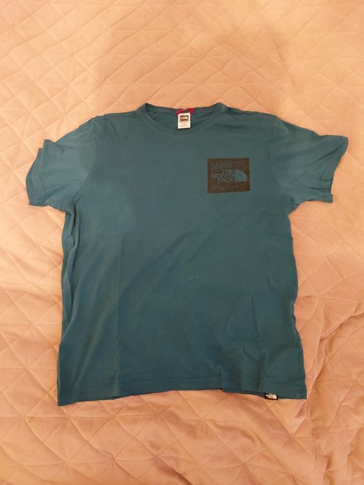 Koszulka T-shirt The North Face TNF turkusowa morska M