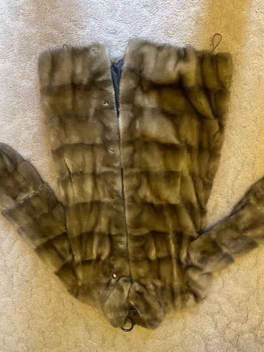 Норковая шуба бу
