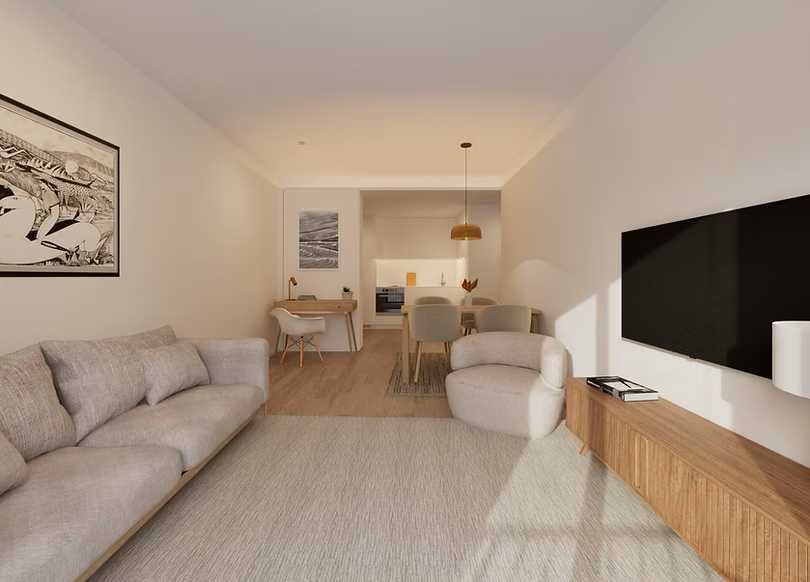Apartamento T1 em construção em Costa Cabral, Porto