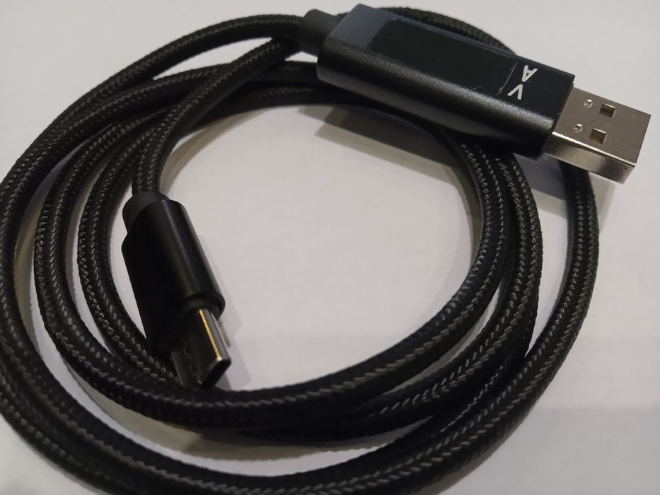 Кабель USB - Micro USB цифровой дисплей для зарядки и передачи данных