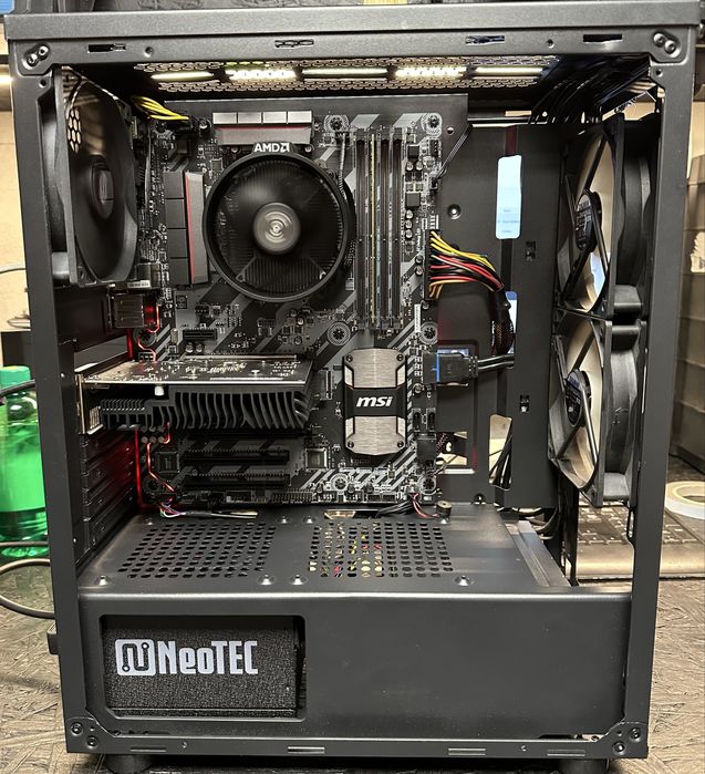 Komputer RYZEN 5 Dysk M2 256 grafika GeForce MSI