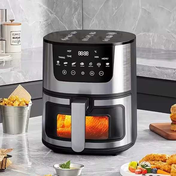 Аерогриль Gold Diamond 8 в 1 з сенсорним екраном на 8 літрів 4000вт