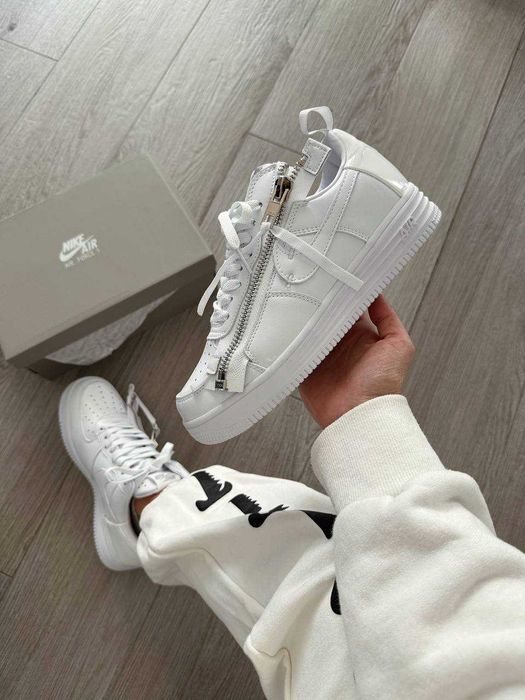 Кросівки  Nike Lunar Force 1 Low Acronym All White premium