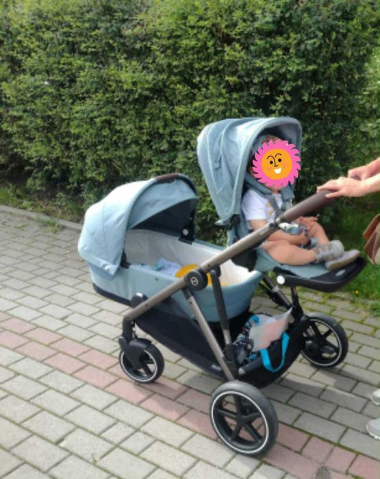 Cybex Gazelle wózek rok po roku gondola i spacerówka