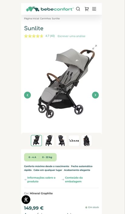 Vendo carrinhos de bebé completamente Novos , a metade do preço !