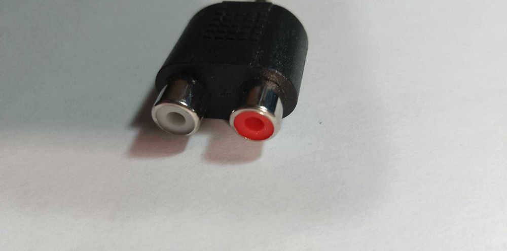 Hama przejściówka Jack 3,5mm - 2x CINCH Stereo