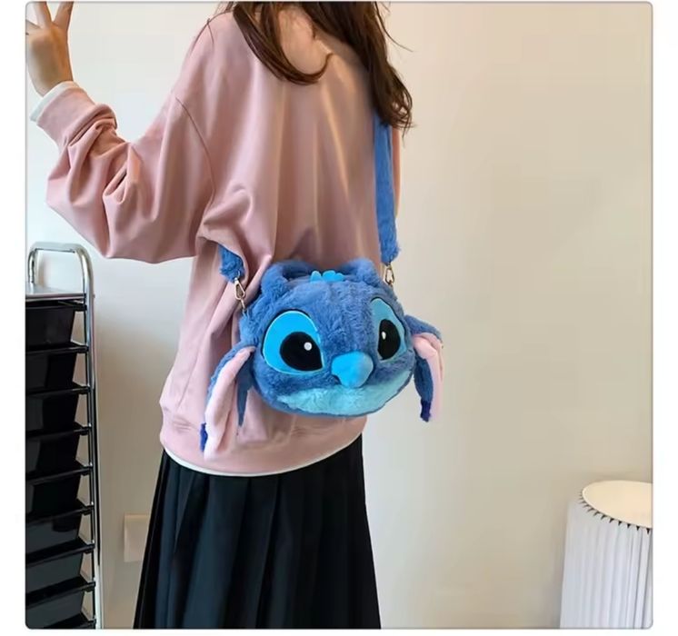 Трендовая детская сумка сумочка через плечо стич stitch