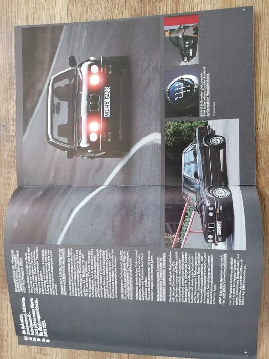Prospekt BMW 3 E30 M3