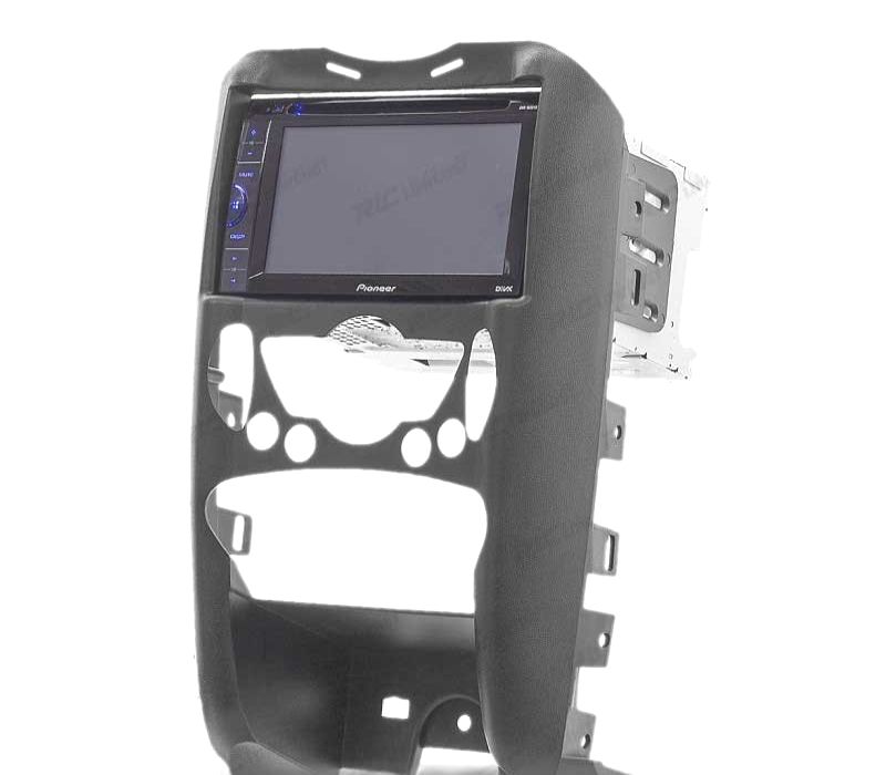 MOLDURA ADAPTADOR PRETO PARA RADIO 1-DIN Y 2-DIN PARA MINI HATCH II CABRIO II CLUBMAN CLUBVAN COUPE ROADSTER