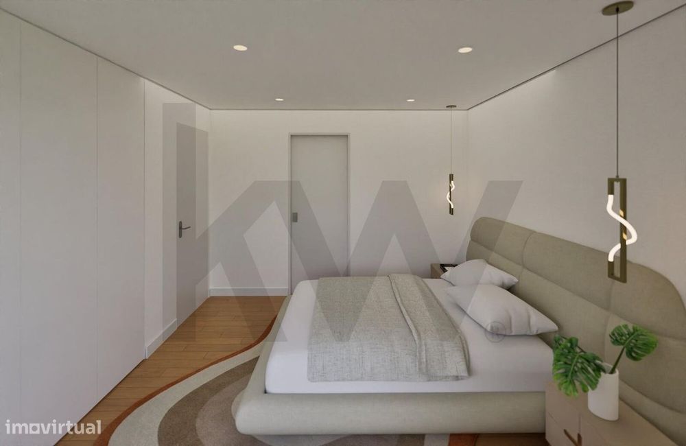 Obra Nova - Apartamento T2 C/ Garagem Dupla + Jardim Privativo