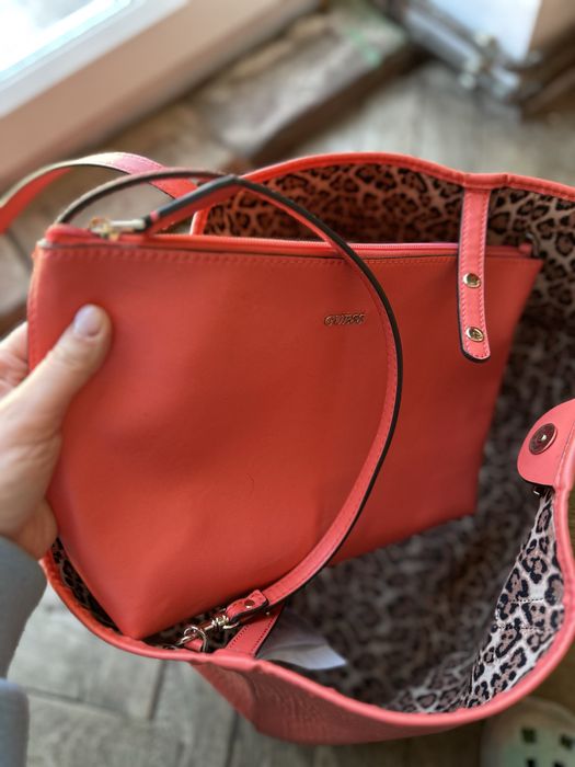 Сумка шопер GUESS Vikky Coral [83630]