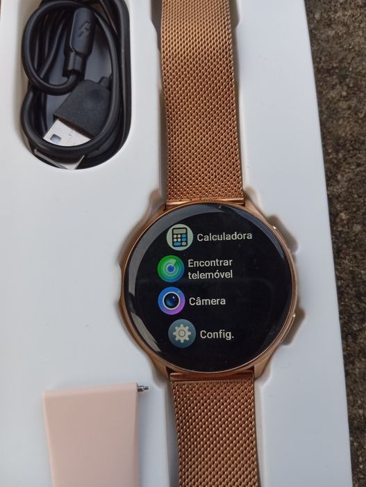 Smartwatch Modelo G35 Dourado