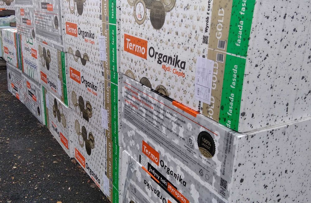 NOWA CENA!! Styropian Gold Fasada 038 Termo Organika