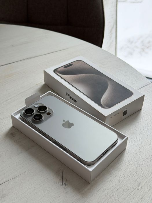 iPhone 15 PRO, 256 GB, Natural Titanium, ESim