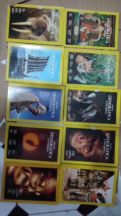 Lote 26 Revista Geográfica Universal - Anos 70