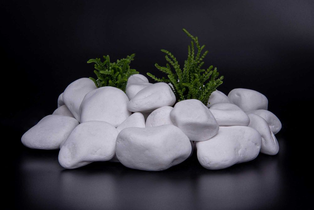 Thassos otoczak biały, 1-3cm 2-4cm 3-6cm 4-8cm 8-13cm każda ilość