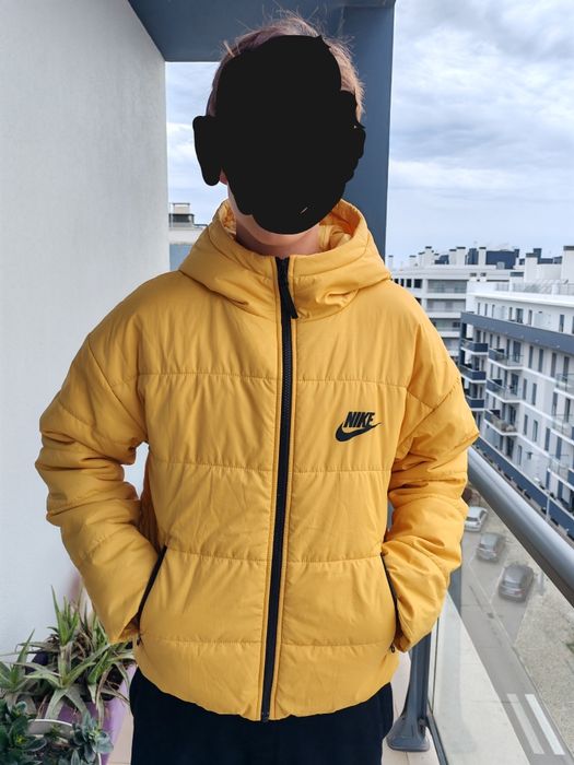 Casaco Puffer da Nike Amarelo