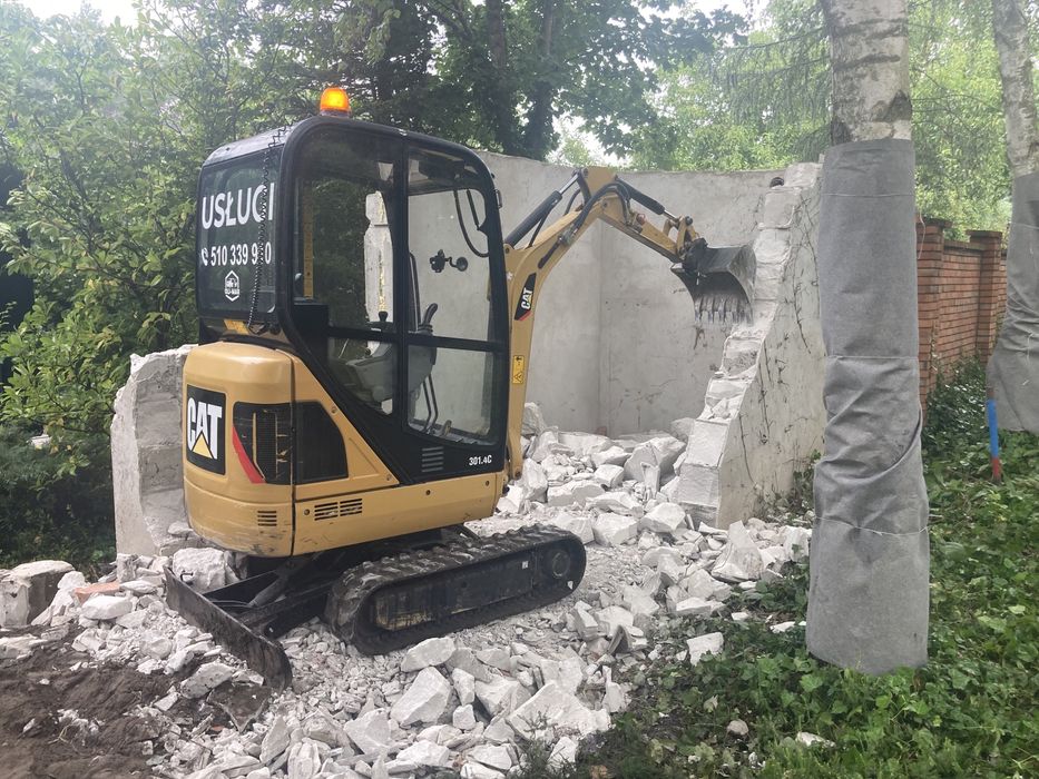 Usługi minikoparka  wozidlo wywrotka