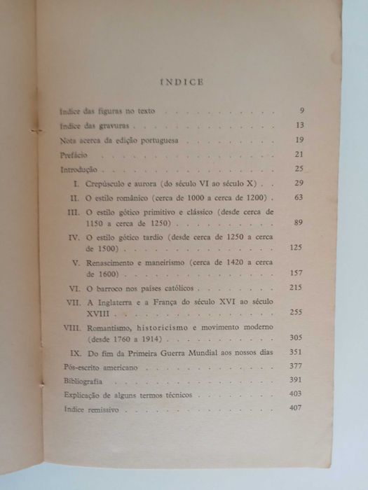 Perspectiva da Arquitectura Europeia - Nikolaus Pevsner