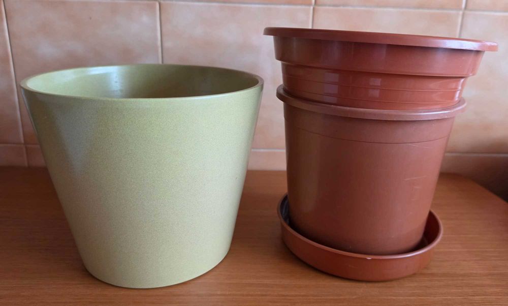 Cachepot e vasos
