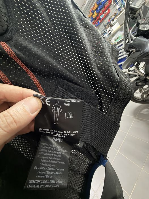 Colete protecao bmw motocross motorrad