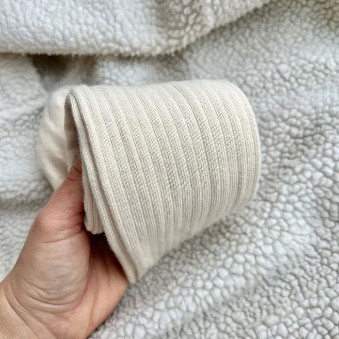 Якісні дитячі колготи у рубчик, бавовна