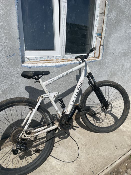 продам гірський двопідвісний велосипед моделі KS Cycling Insomnia бу