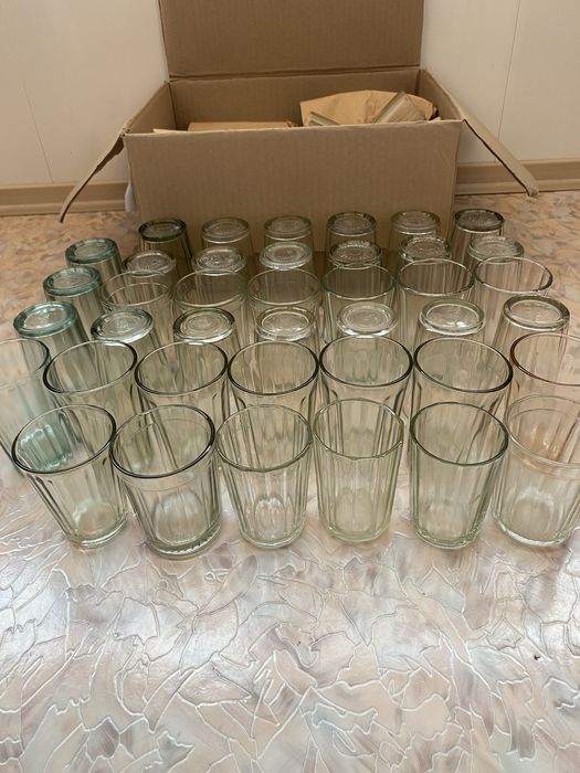 Стаканы рюмки стопки граненые СССР