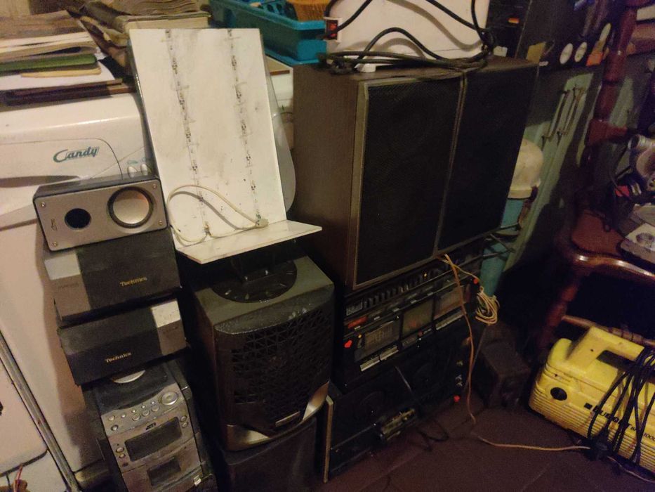 Zestaw elektronika Karcher ukośnica wieża UNITRA i inne