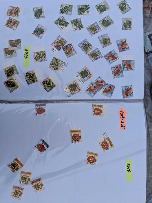 Znaczki Ukraina nowe wojenne i stare