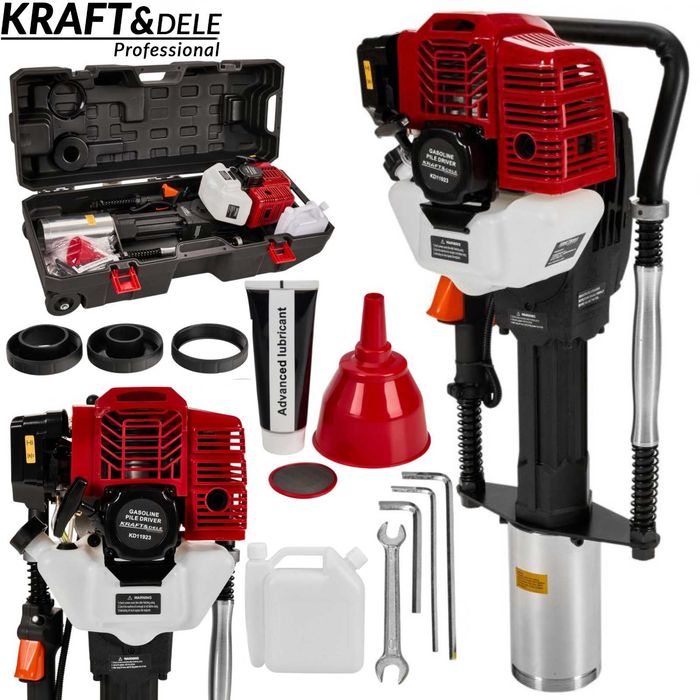 KRAFT&DELE Kafar Ręczny Spalinowy Palownica 49mm-100mm Paneli KD11923