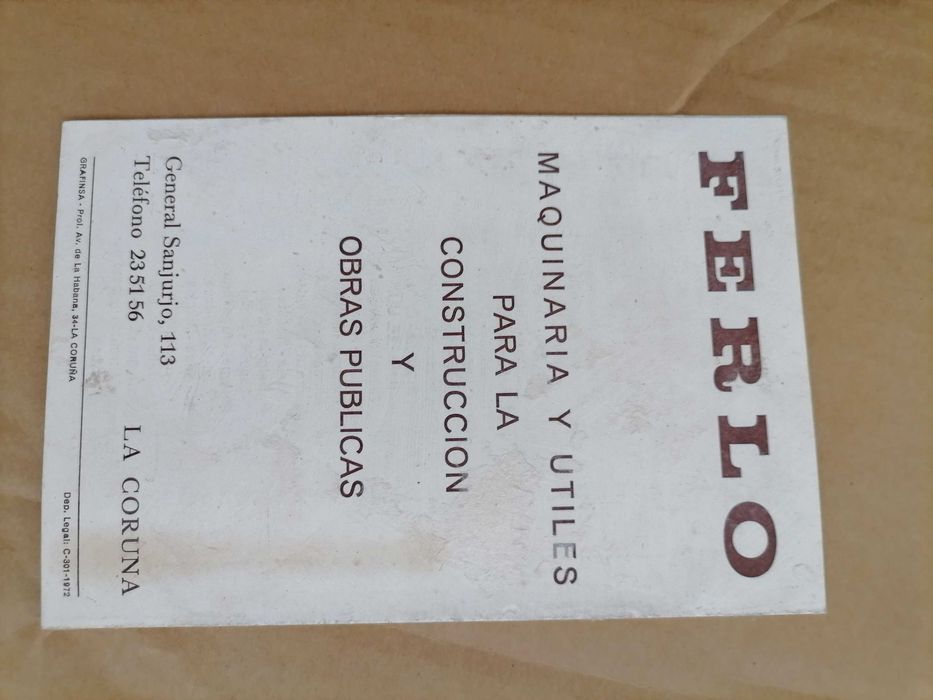 Programa XX Campeonato do MUNDO de Hoquei Patins 1972 Corunha (Espanha