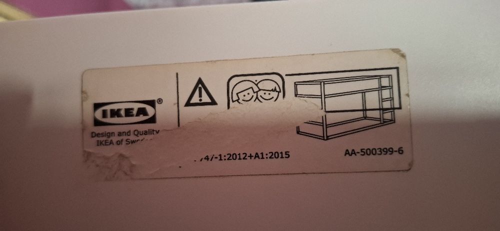 Ikea łóżko na antresoli