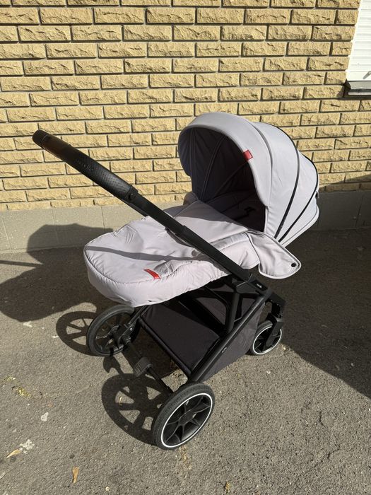 Carrelo Alfa 2 in 1 сірий колір коляска візочок
