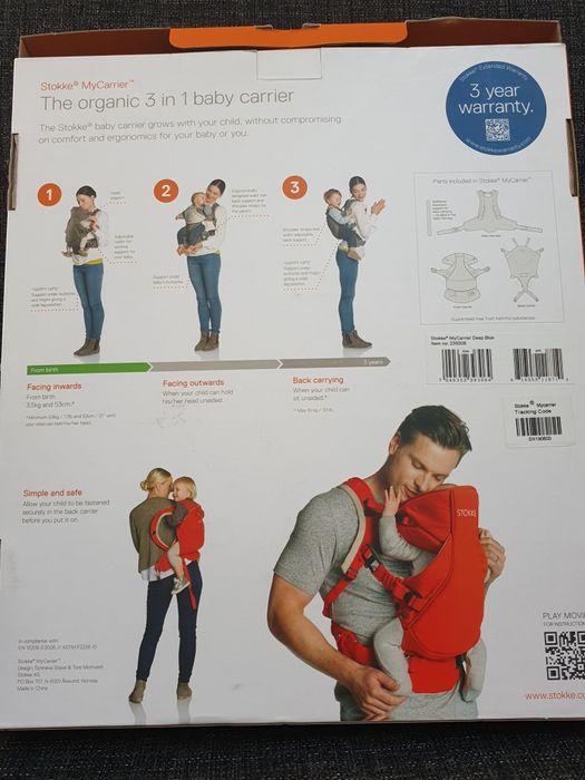 Marsúpio STOKKE® MYCARRIER ™ FRONT & BACK CARRIER
