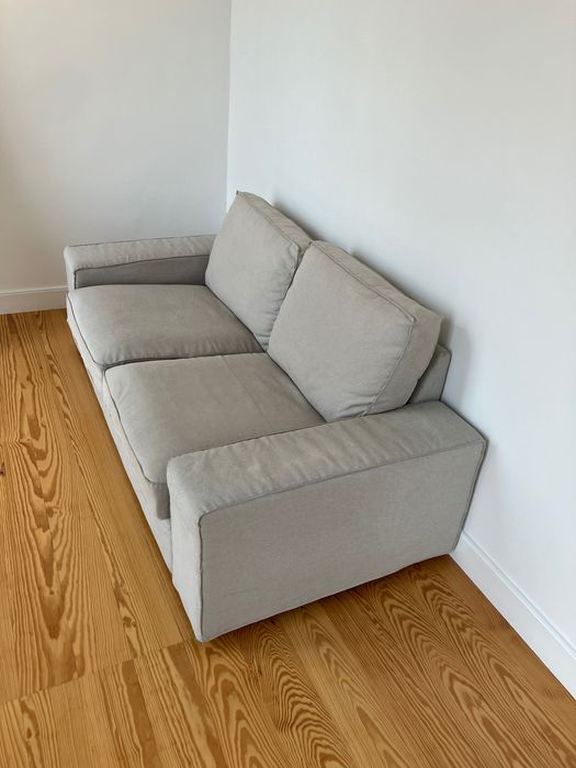 Kivik Sofa Ikea, 2 lugares, Bege/cinza