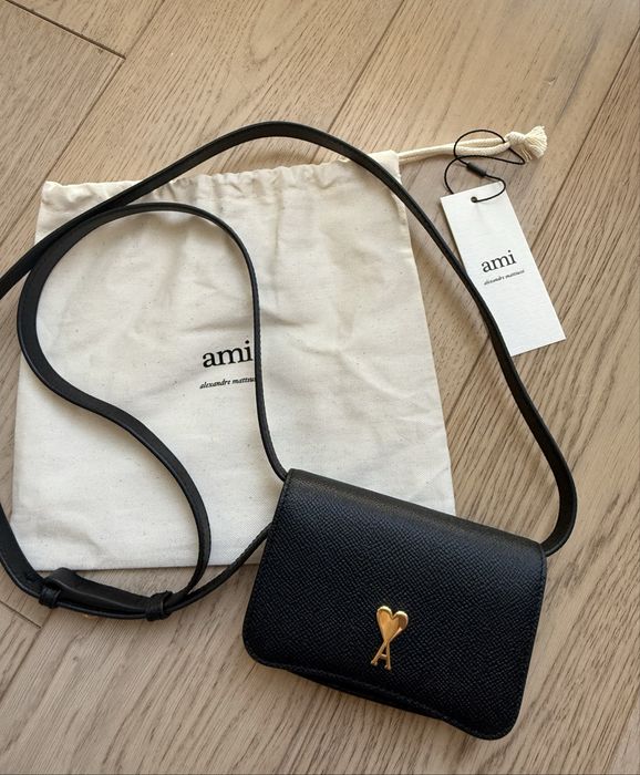 Сумка Ami Paris оригінал, кросбоді, гаманець