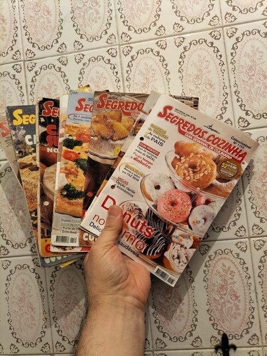 Revistas cozinha/pastelaria