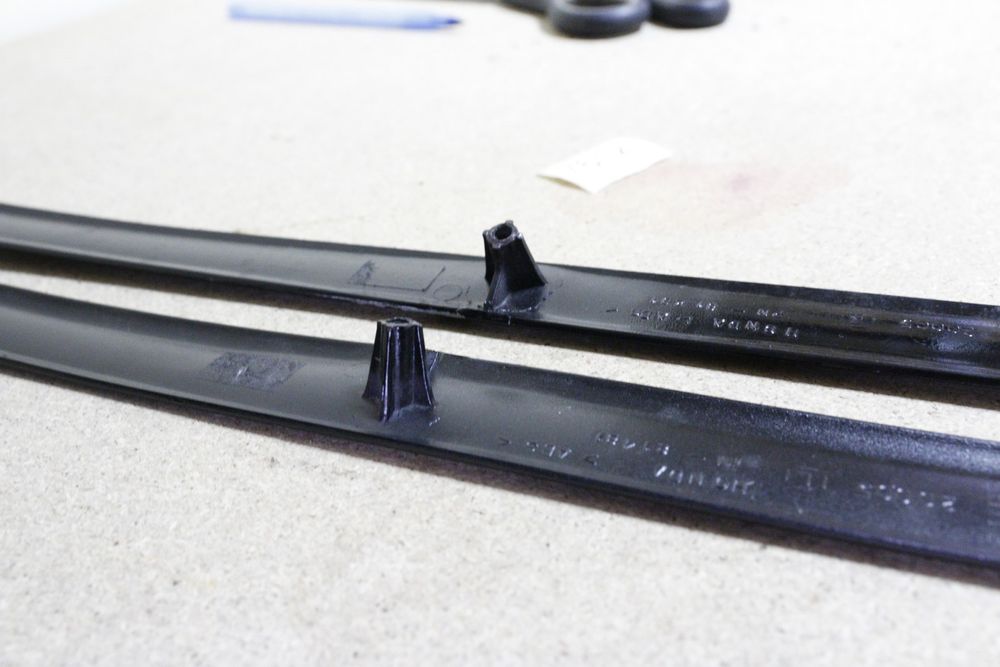 7612 Listwy pod kufer Honda Goldwing Gl1800