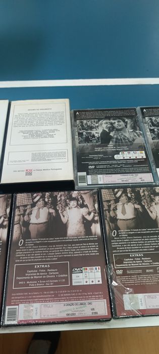 Filmes portugueses clássicos imperdíveis e alguns ainda selados em VHS