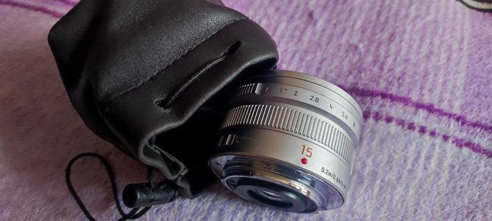 Объектив Panasonic H-X015 Micro 4/3 Lens 15mm f/1.7