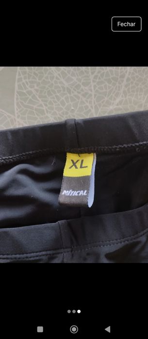 Calções mitical xl novos