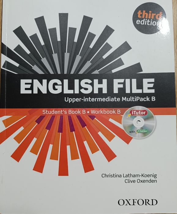 Książka do angielskiego English File  upper-intermidiate z płytą